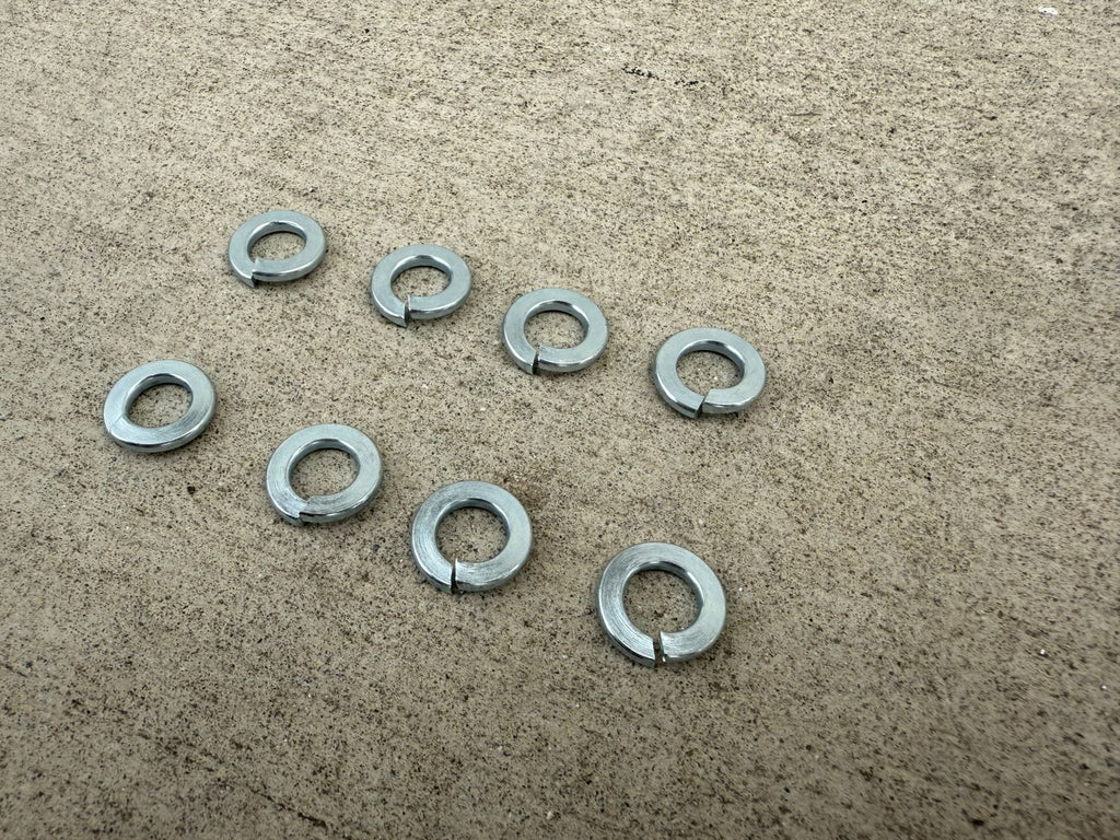 Grade 8 Alloy Split Ring Lock Washer Zinc Yellow Assortment - 236 Pieces - Foto 5