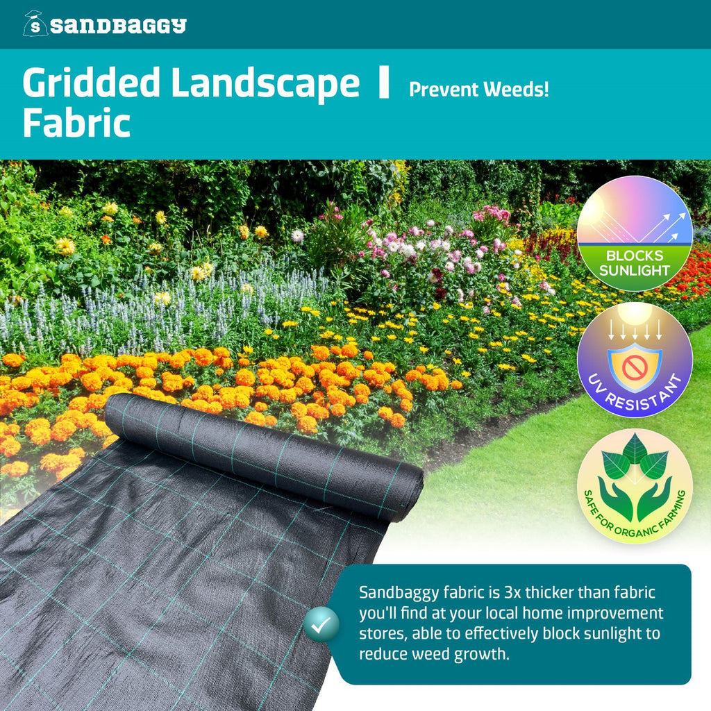 plastic weed barrier fabric with stripes for planting