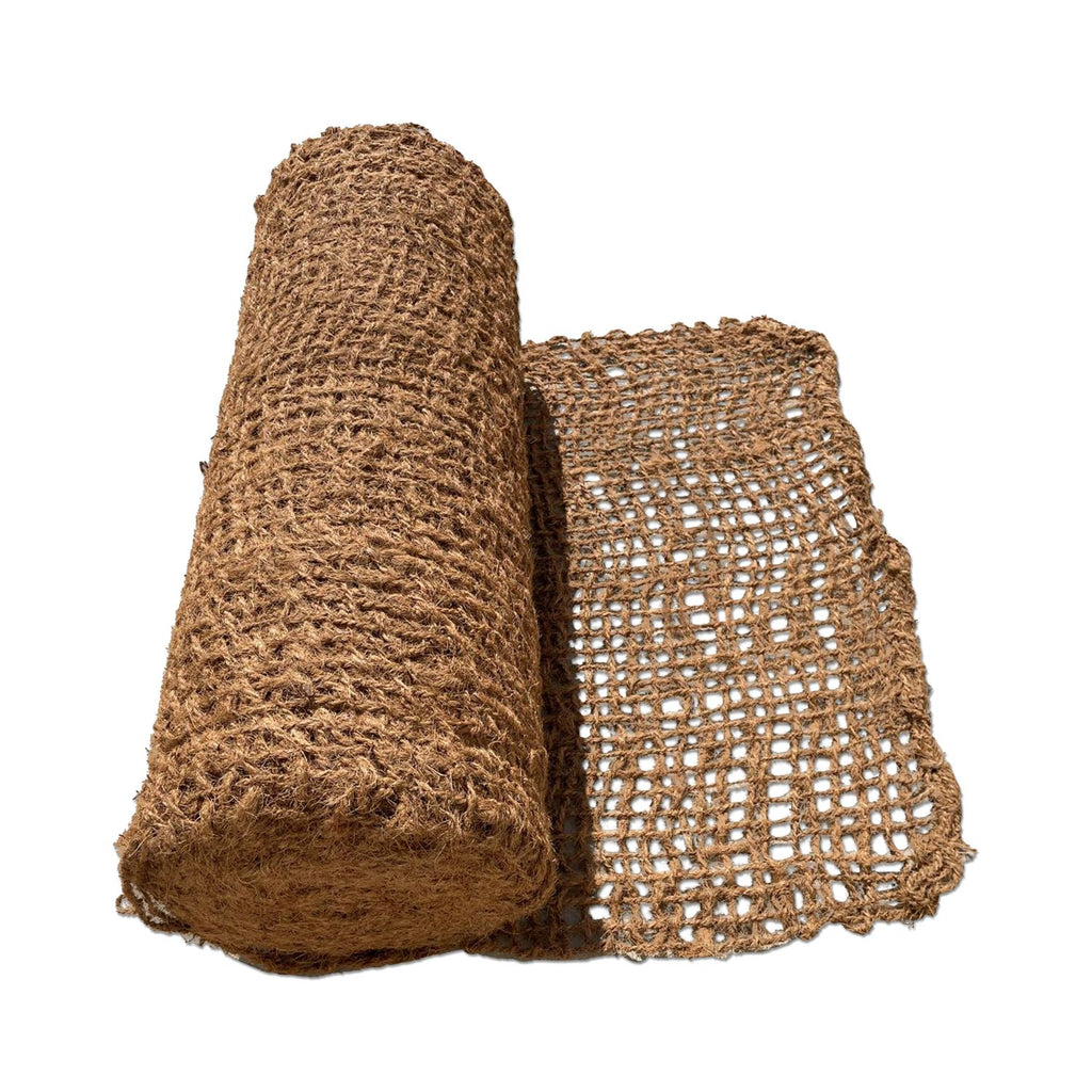 700 Gram Coir Matting (4 ft x 164 ft) - Erosion Control Netting (Biodegradable) - 40 rolls