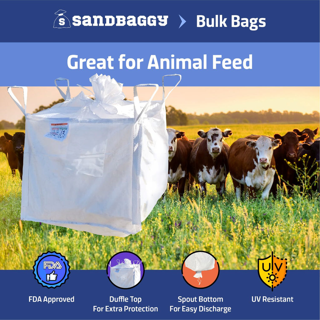 FIBC Bulk Bags For Animal Feed