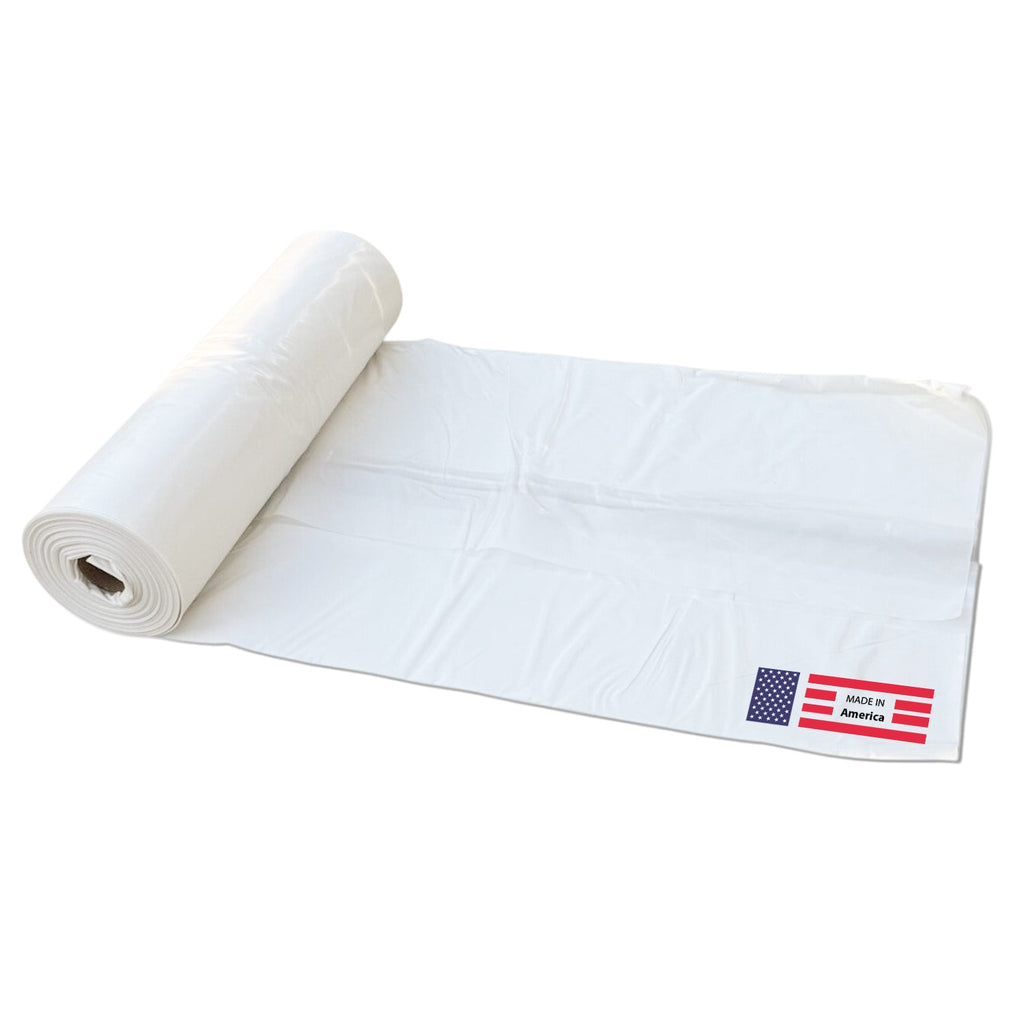 Flame Retardant Poly Plastic Sheeting 6 Mil – 20 ft x 100 ft