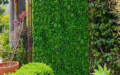 outdoor greenery squares, uv and water resistant