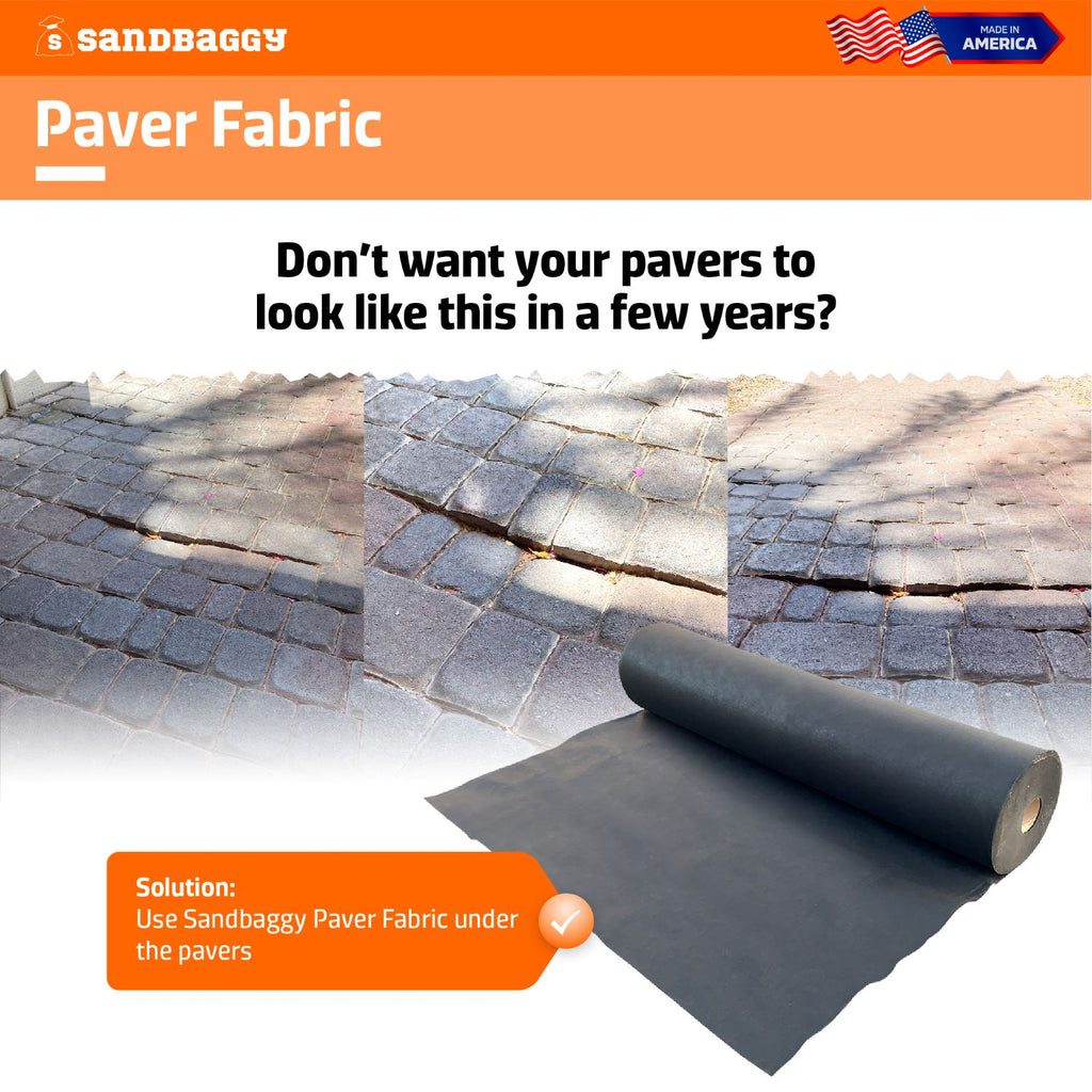 Paver Underlayment Fabric For Road Stabilization