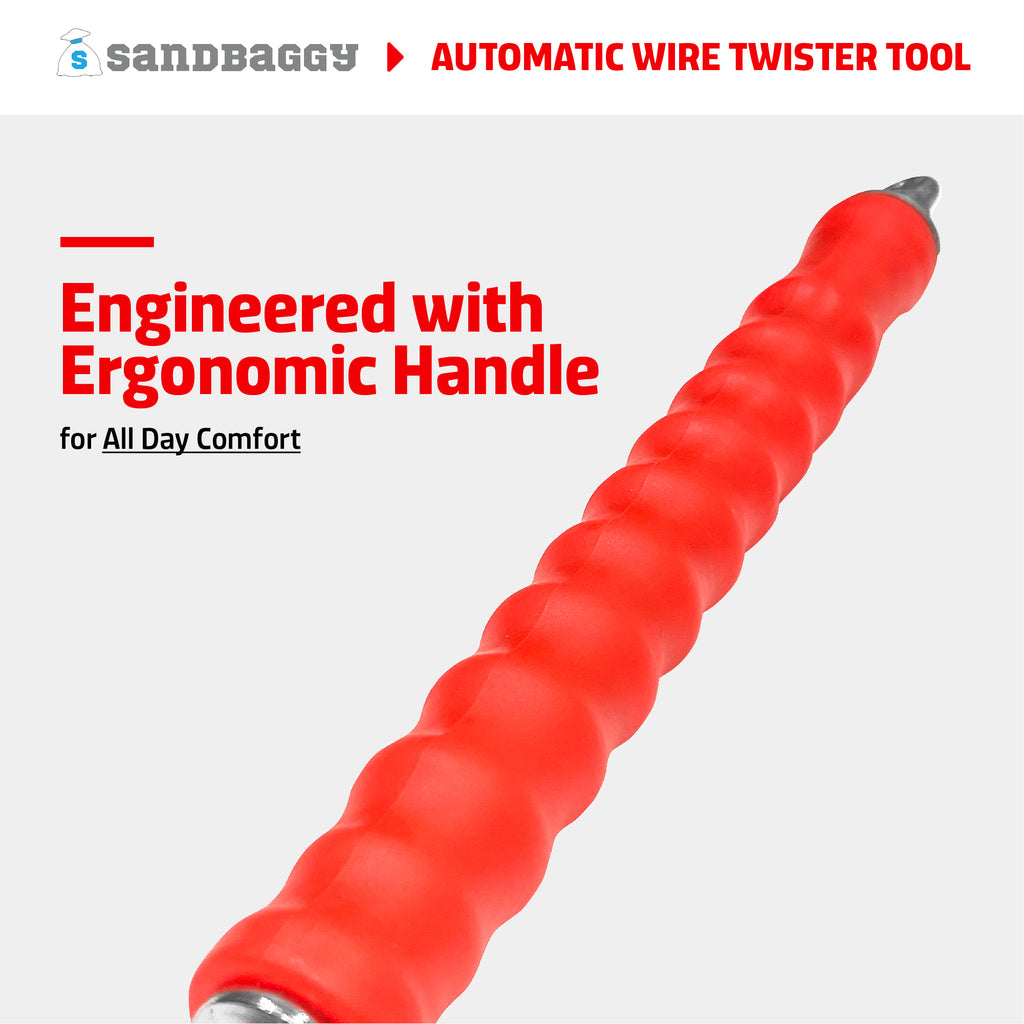ergonomic automatic wire twister tool
