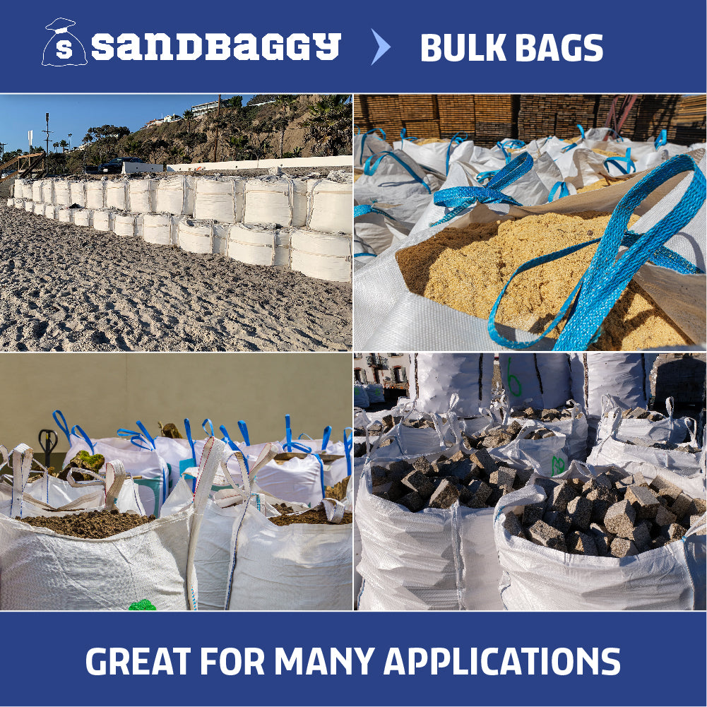 Super Sized Sandbags  Bulk (FIBC) Bags - The Sandbag Store