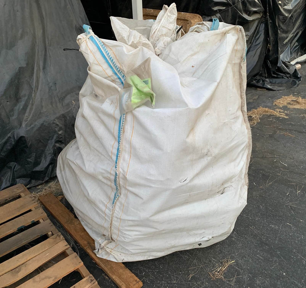 Used Bulk Bags with Duffle Spout Top