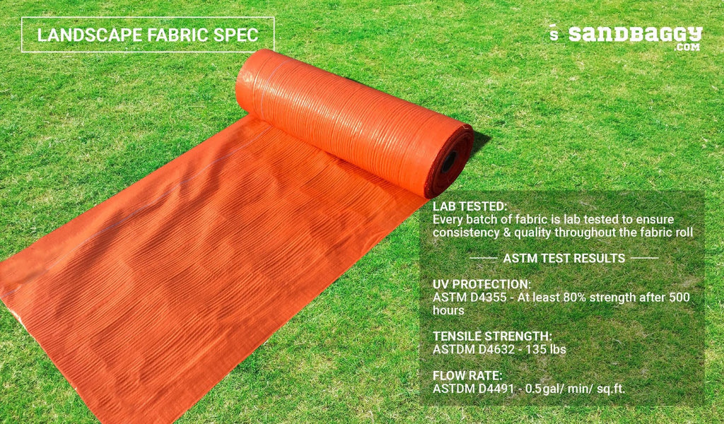 landscaping weed barrier fabric