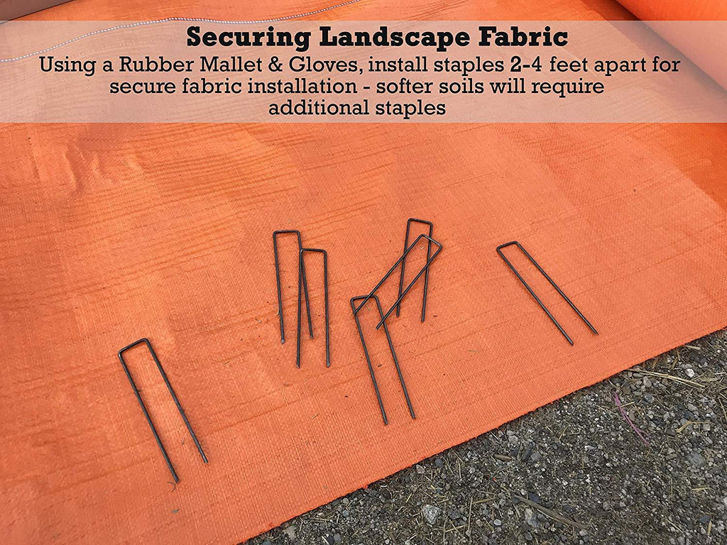 how to install weed barrier fabric