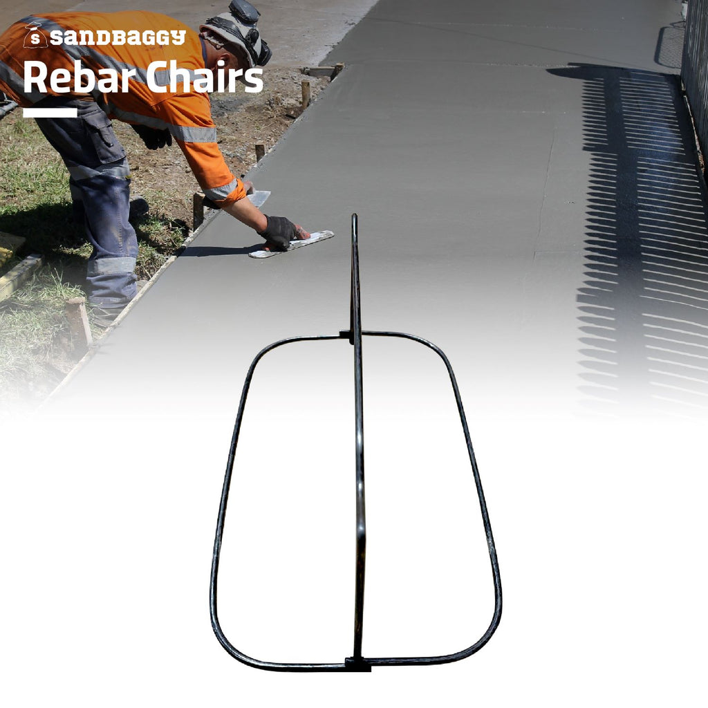 rebar chairs stabilize cement sidewalks