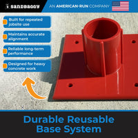 1-1/4 concrete dowel sleeve base