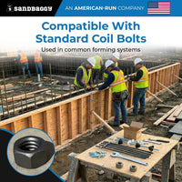 1-1/4 coil nut