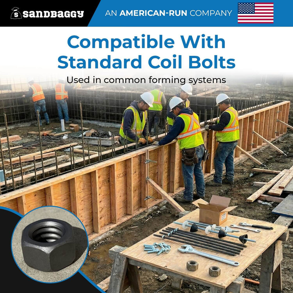 1-1/4 coil nut