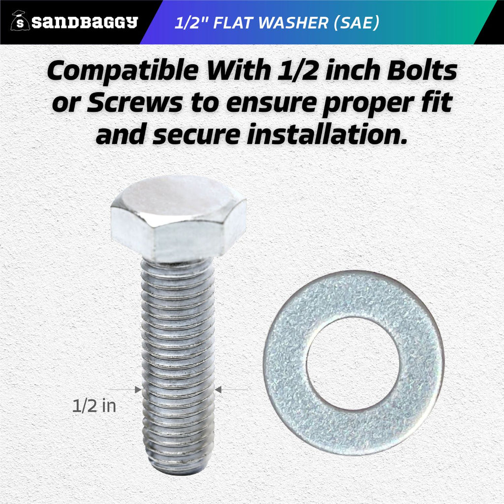 flat washer for 1/2" bolt