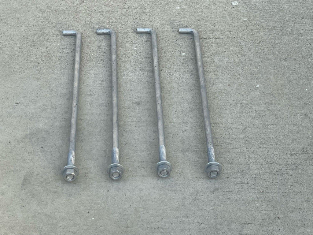 1/2 inch x 16 inch anchor bolts for concrete