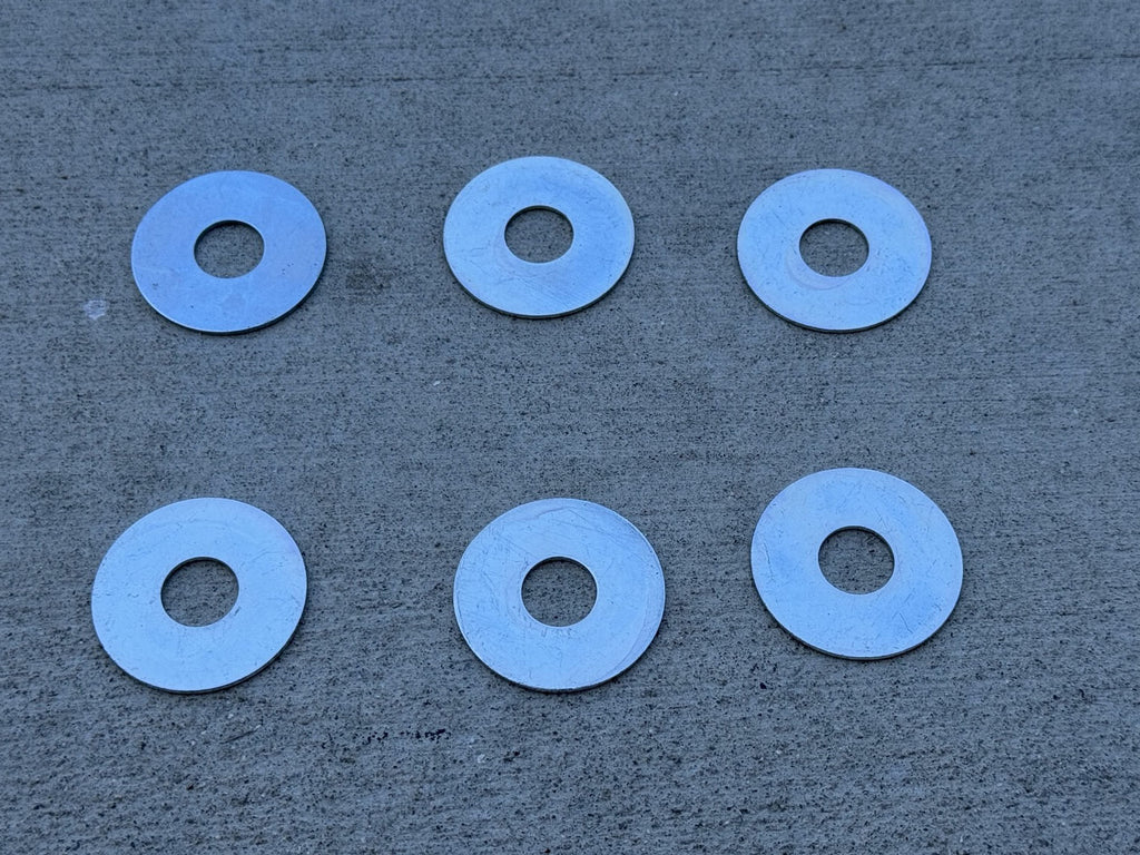 1/2” x 1-1/2” Galvanized Fender Washer (Zinc Plated)