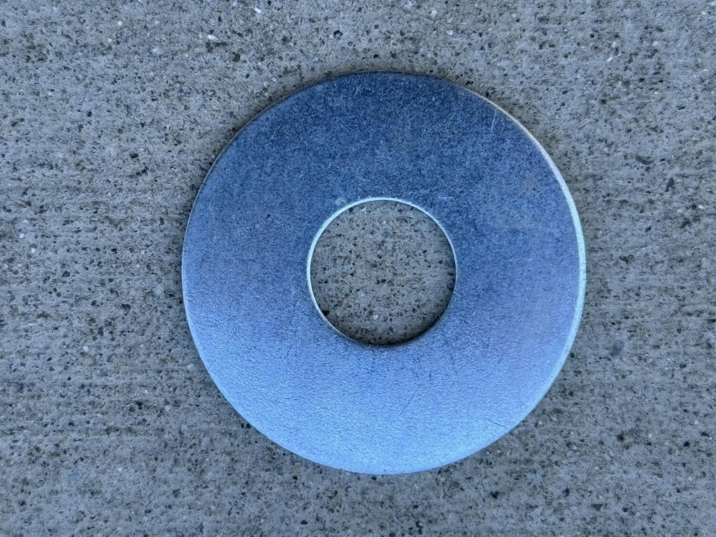 1/2” x 1-1/2” Galvanized Fender Washer (Zinc Plated)