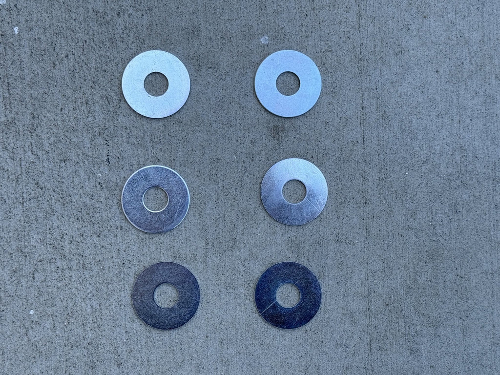 1/2” x 1-1/2” Galvanized Fender Washer (Zinc Plated)
