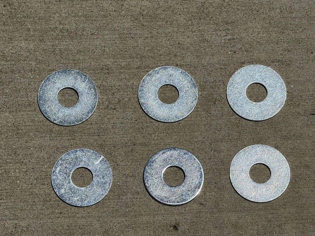1/2” x 1-1/2” Galvanized Fender Washer (Zinc Plated)