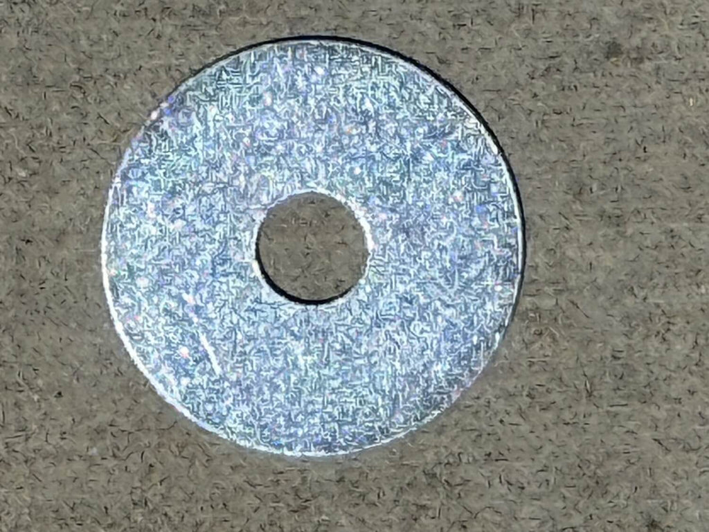 1/2” x 2” Galvanized Fender Washer (Zinc Plated)