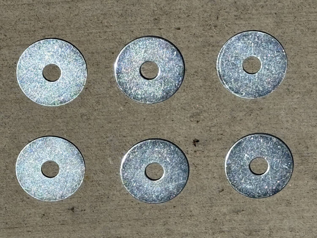 1/2” x 2” Galvanized Fender Washer (Zinc Plated)