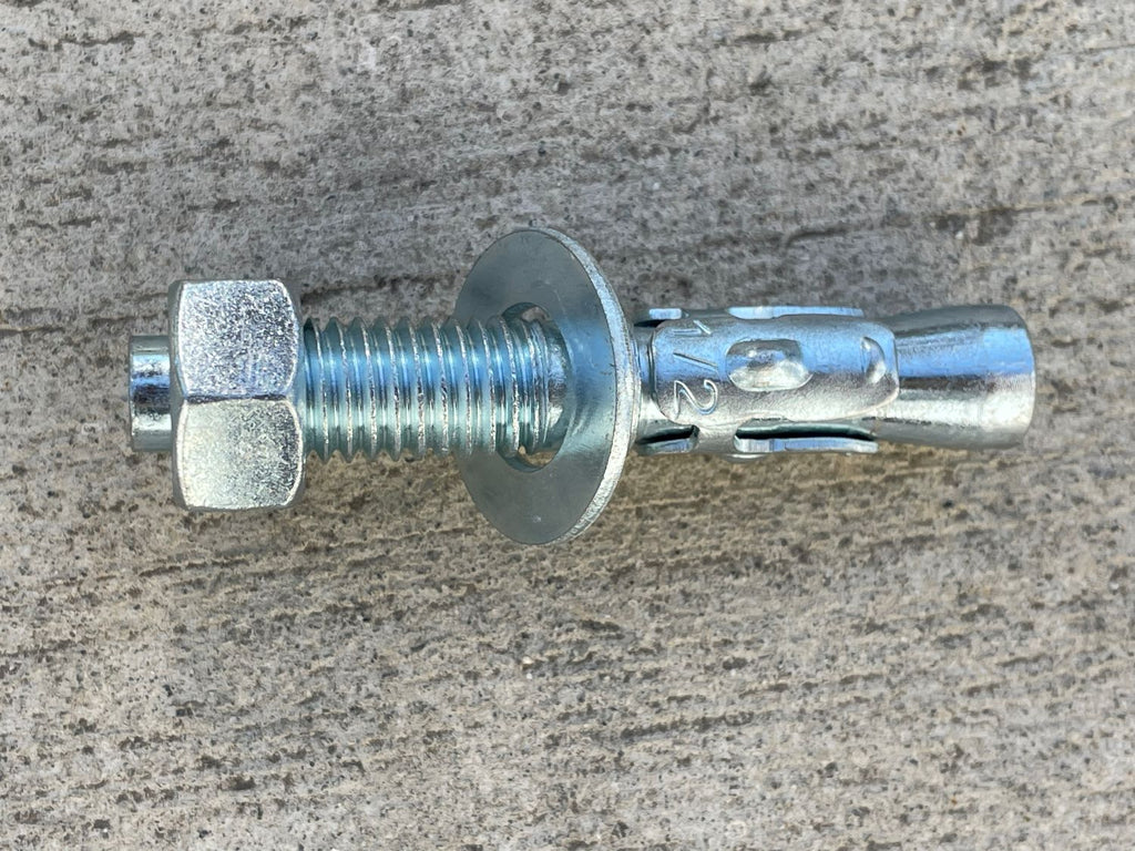 1/2" concrete expansion wedge anchor bolts