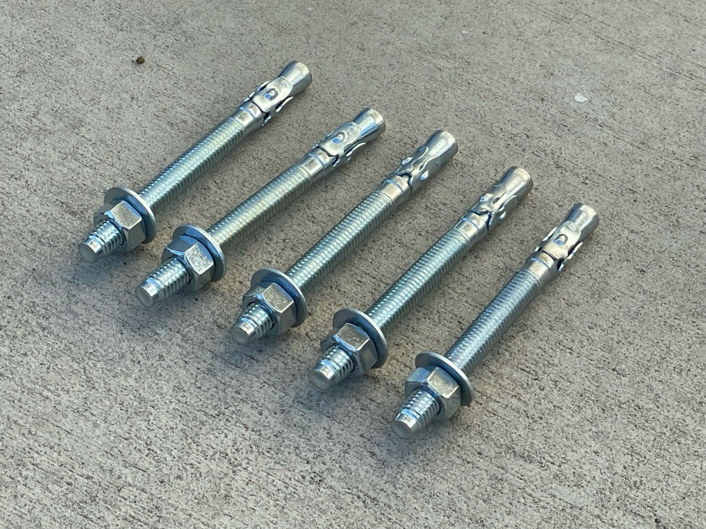 1/2" x 5.5" concrete anchor bolts