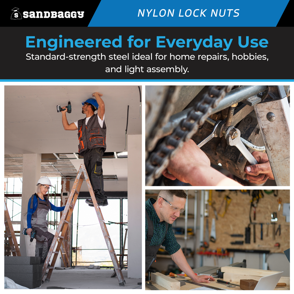 Feature of Nylon lock nut