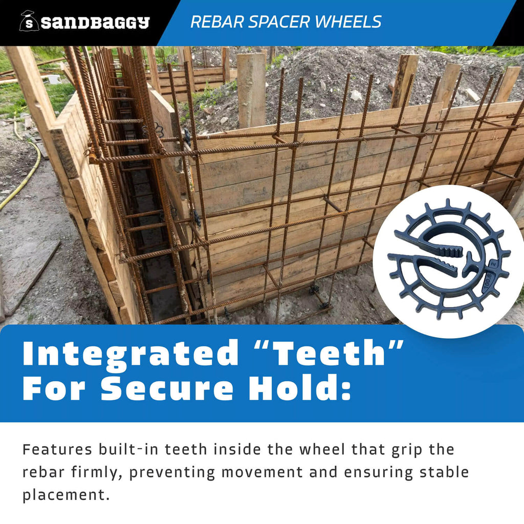 1 inch rebar spacer wheel 