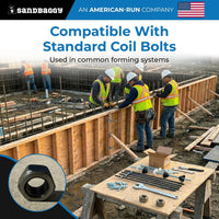1-1/2 inch coil nut