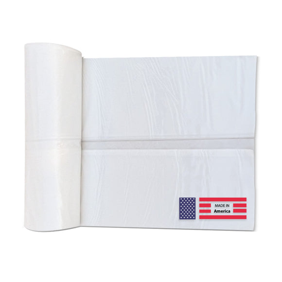 10 Mil Clear Plastic Sheeting Roll - Polyethylene Visqueen | USA Made