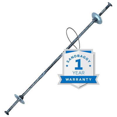10 inch snap ties mini end with washers 