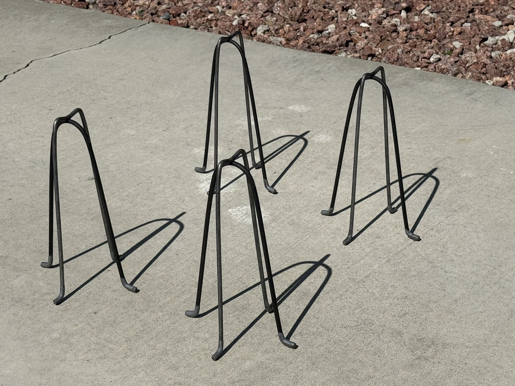 10" Metal Rebar Support Chairs - Plastic Dipped Legs - Rebar #3 to #5