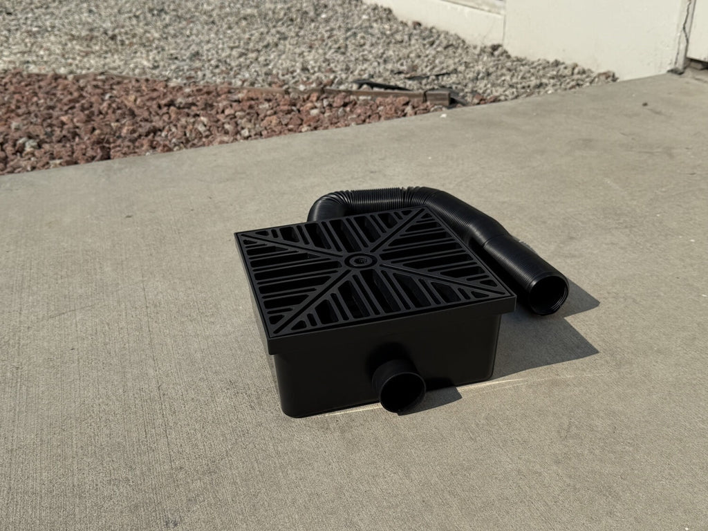 10" x 10" low profile catch basin