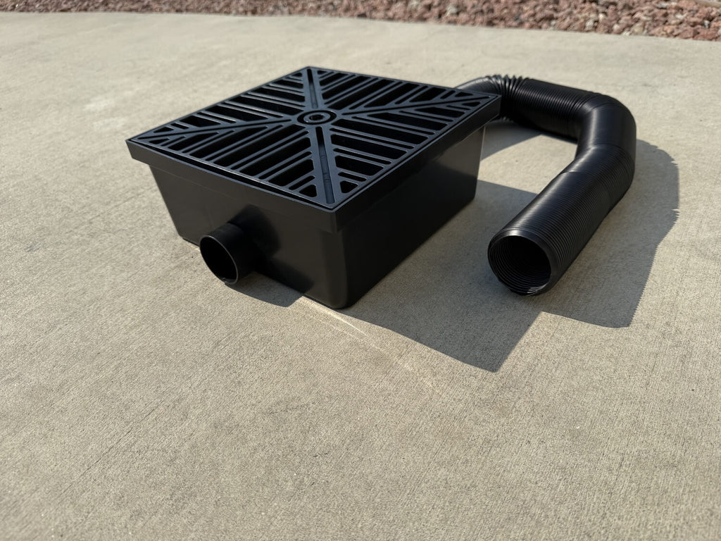 10x10 drainage catch basin