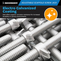 Adjustable Scaffold Screw Jack - Leveling Jacks