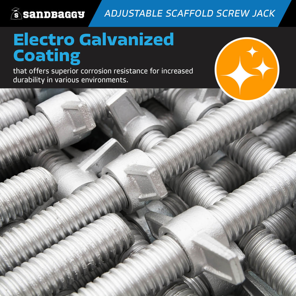 Adjustable Scaffold Screw Jack - Leveling Jacks