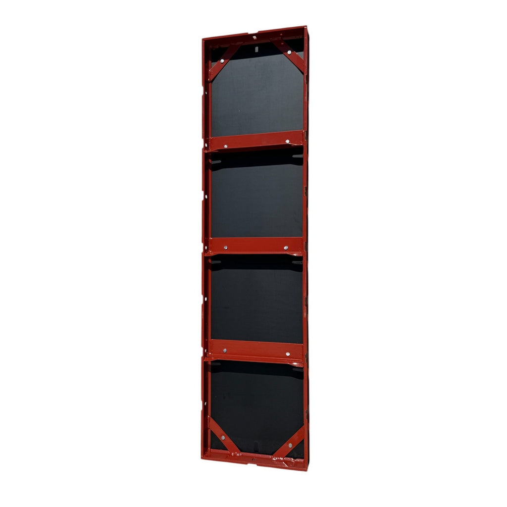 12 inch x 4 ft metal concrete wall forms panels