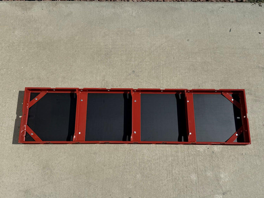 1 ft inch x 4 ft metal concrete wall forms panels