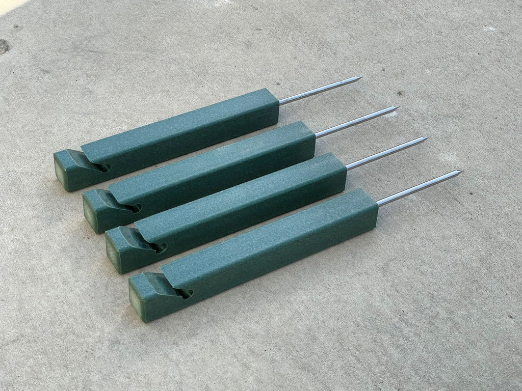 12" square stakes