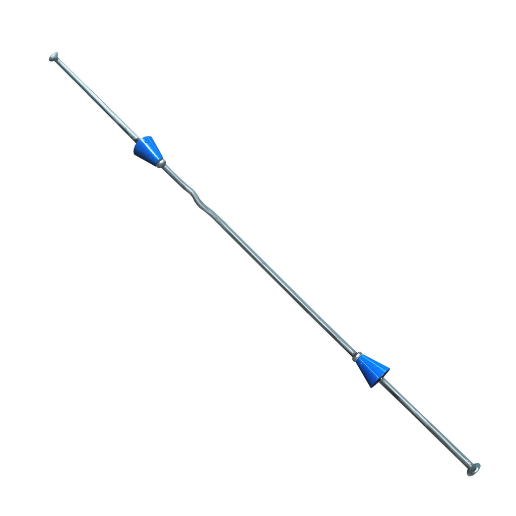 12" x 4 ¾" Stainless Steel Snap Ties For Concrete Forms (Short End) - 1" Plastic Cones