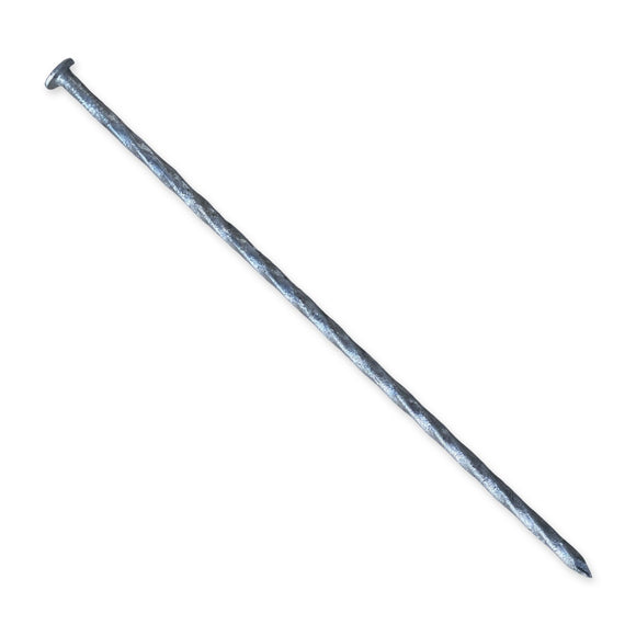 12 in. Galvanized Spiral Landscape Edging Spikes - 1 Gauge Steel