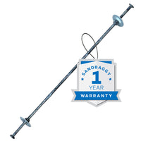 12 inch snap ties mini end with washers