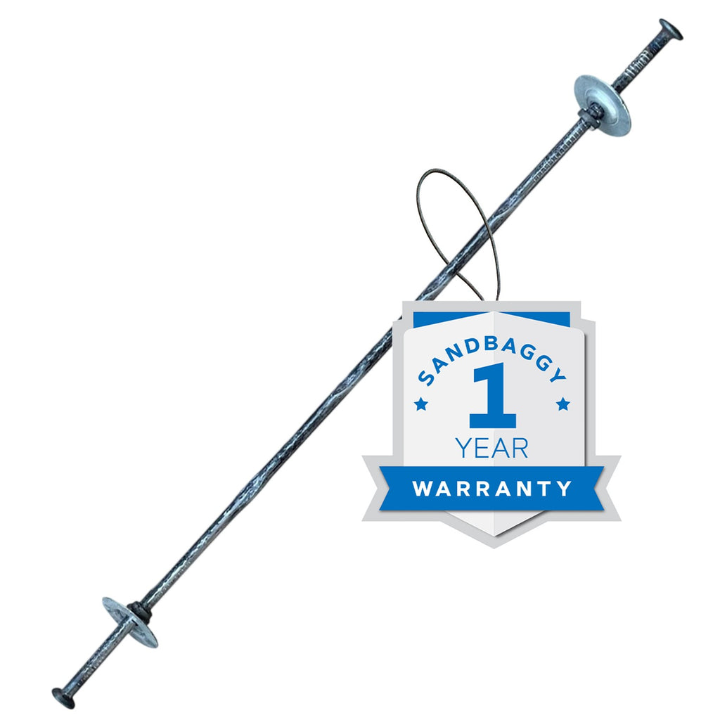 12 inch snap ties mini end with washers