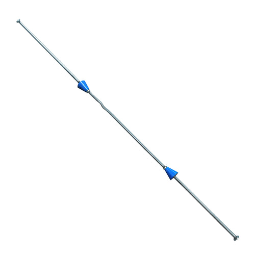 12" x 8 ¼" Stainless Steel Snap Ties For Concrete Forms (Long  End) - 1" Plastic Cones