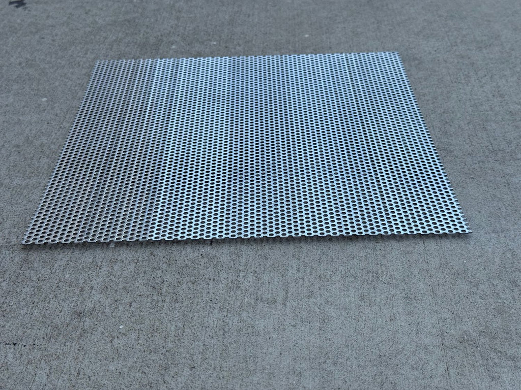 12" x 12" perforated metal sheet