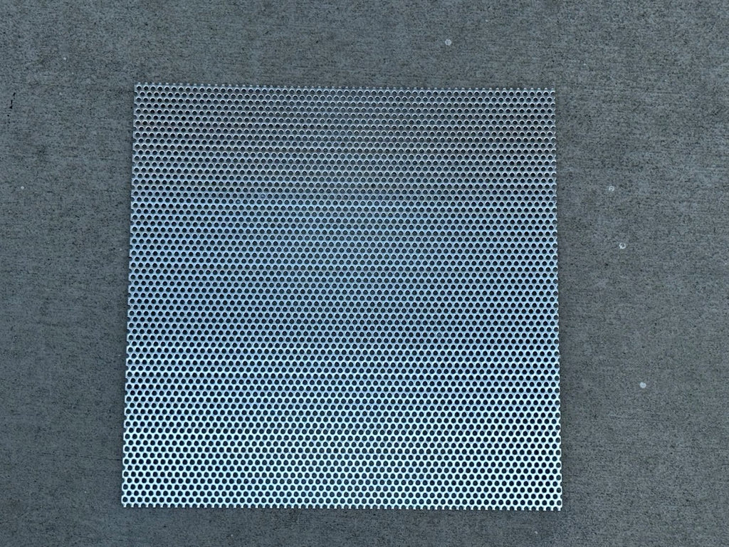 1 ft x 1 ft round hole perforated metal