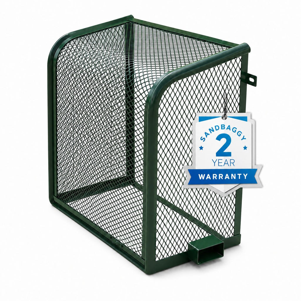 24"x24"x12" Wall-Mounted Backflow Security Cage – Backflow Preventer Enclosure (Green)