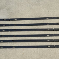 14" X Flat Ties For Concrete Forms - 11 Gauge Steel