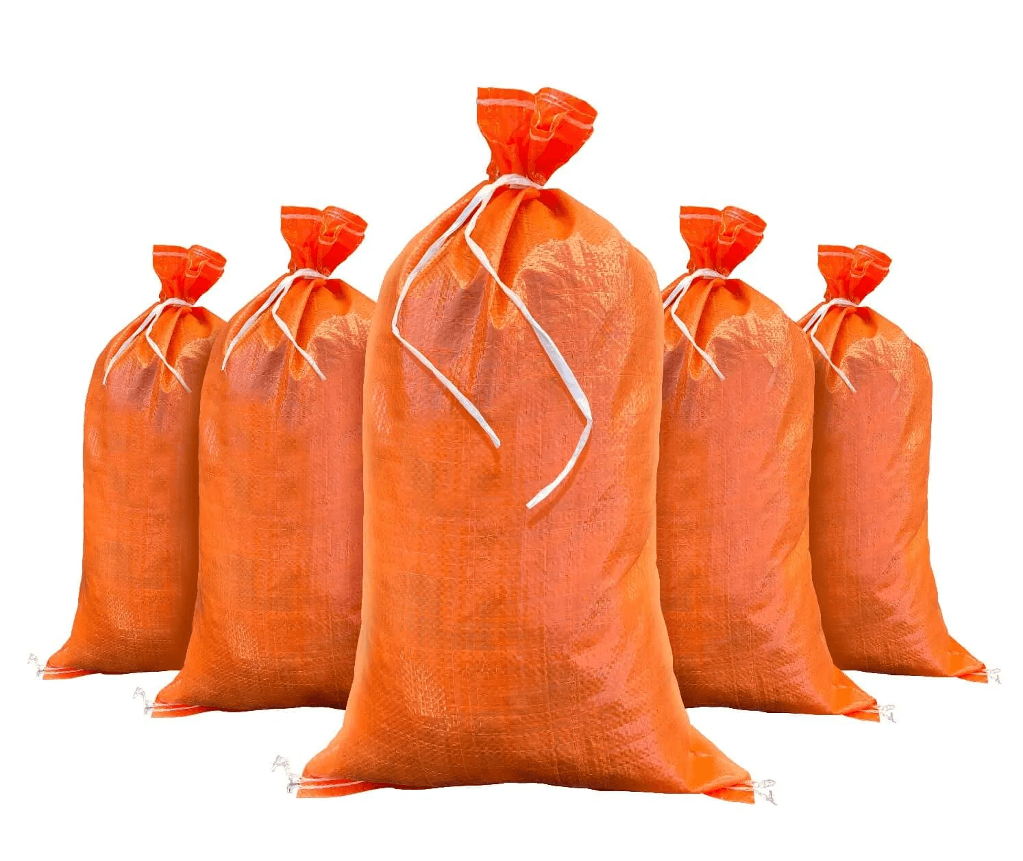 Heavy Duty Sandbags - 0.5 Cubic Ft.  Large Heavy Duty Clear Plastic Bags