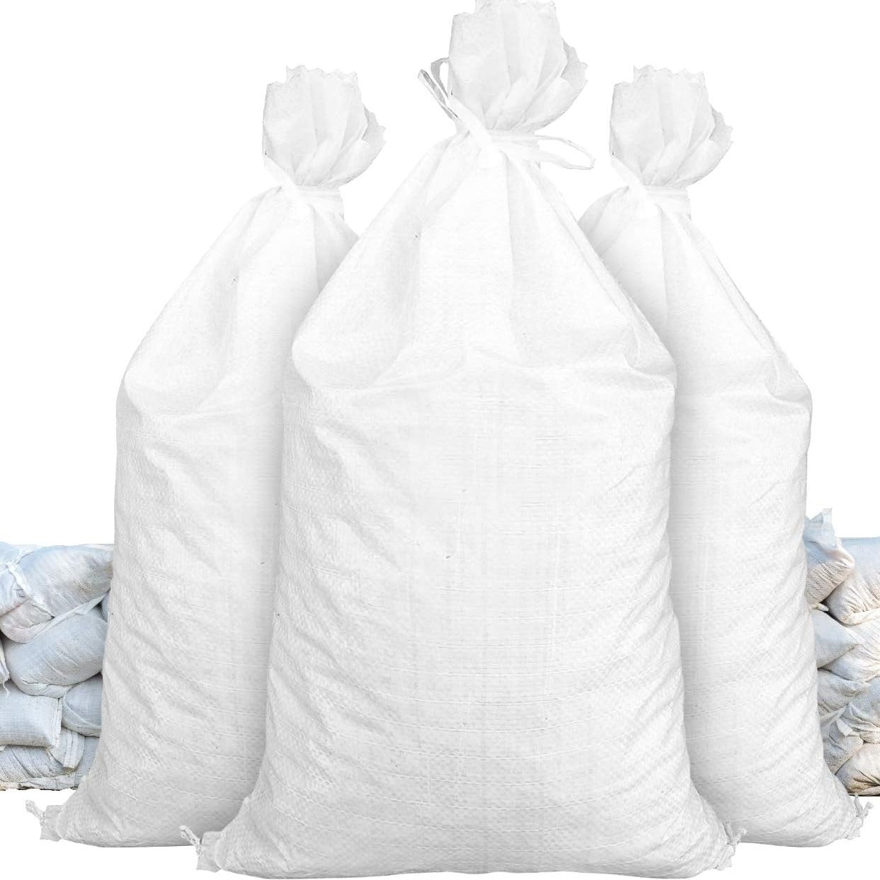 12 x 15 Clear Poly Bags - 1 Mil Thick, Reusable - Sandbaggy